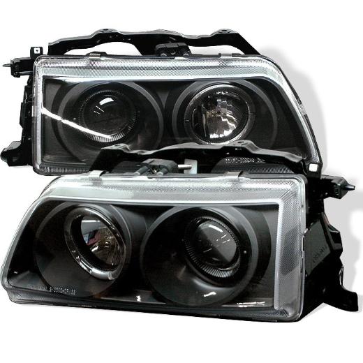 Spyder Halo Projector Headlights - Black