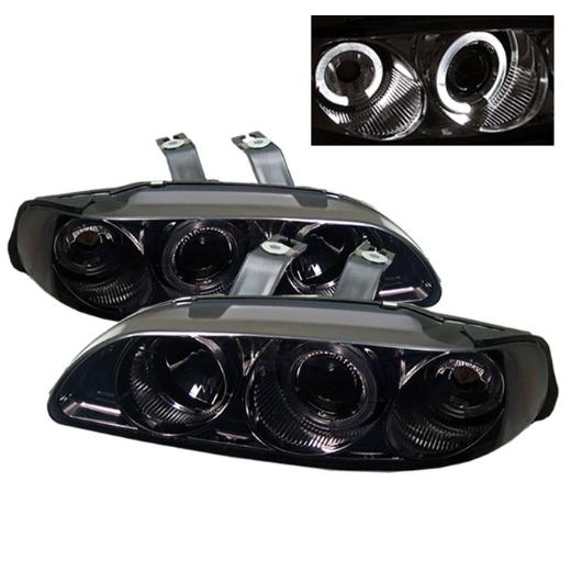 Spyder Halo Projector Headlights - Smoke (1 Piece)