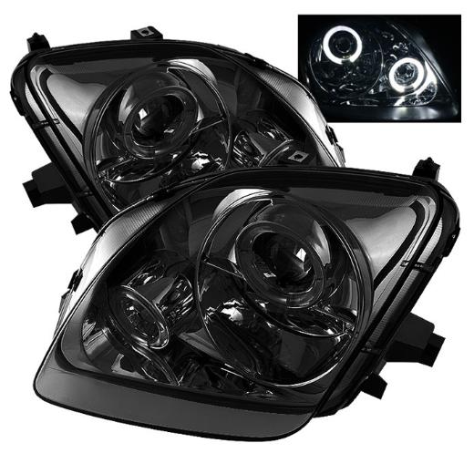 Spyder Halo Projector Headlights - Smoke