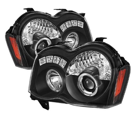 Spyder Halo LED Projector Headlights (Black)