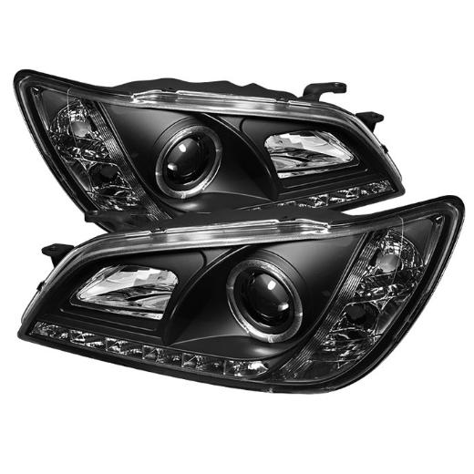 Spyder Auto LED Projector Headlights - Black