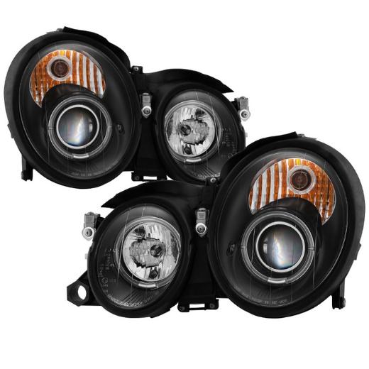 Spyder Halo Projector Headlights - Black