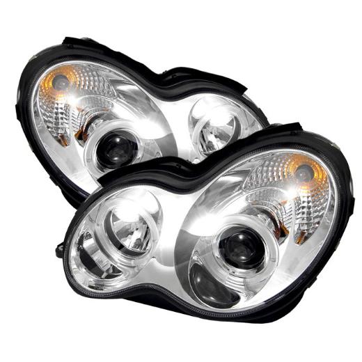 Spyder Halo Projector Headlights - Chrome