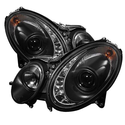 Spyder Auto LED Projector Headlights - Black