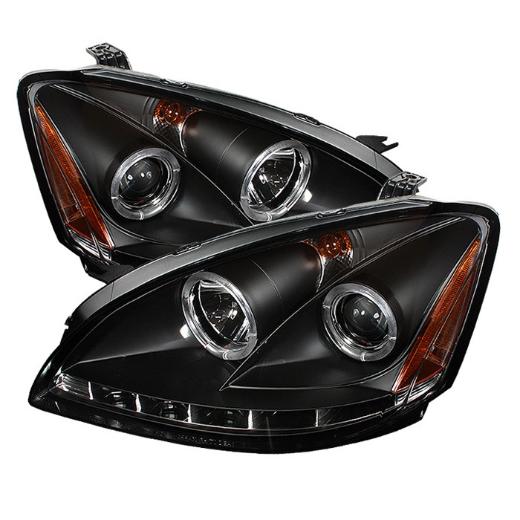 Spyder Auto LED Projector Headlights - Black