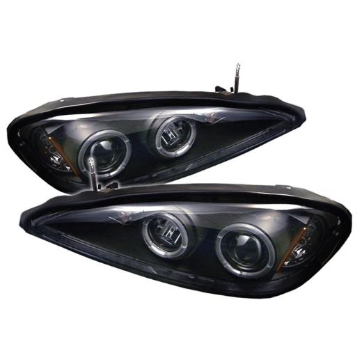 Spyder Halo LED Projector Headlights - Black