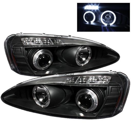 Spyder Halo Projector Headlights - Black