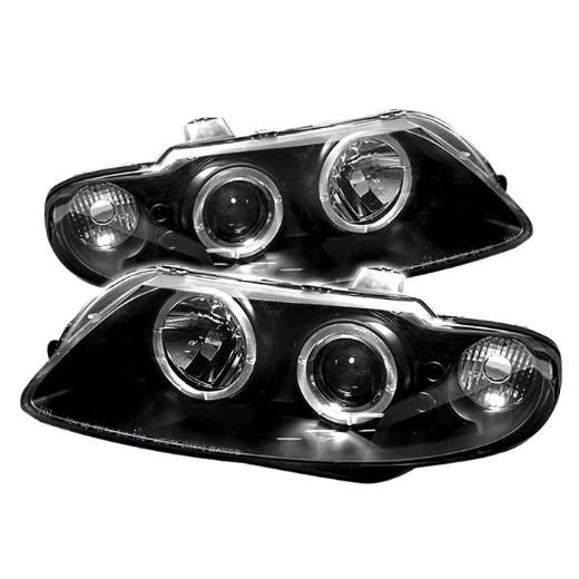 Spyder Halo LED Projector Headlights - Black