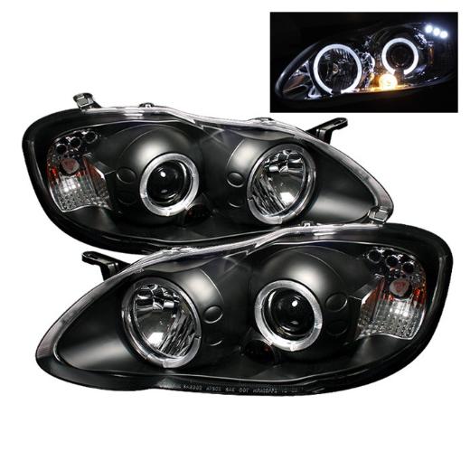 Spyder Halo Projector Headlights - Black