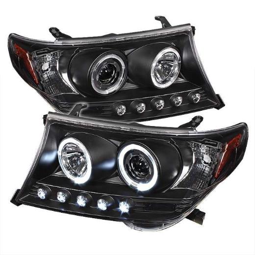 Spyder Halo Projector Headlights - Black