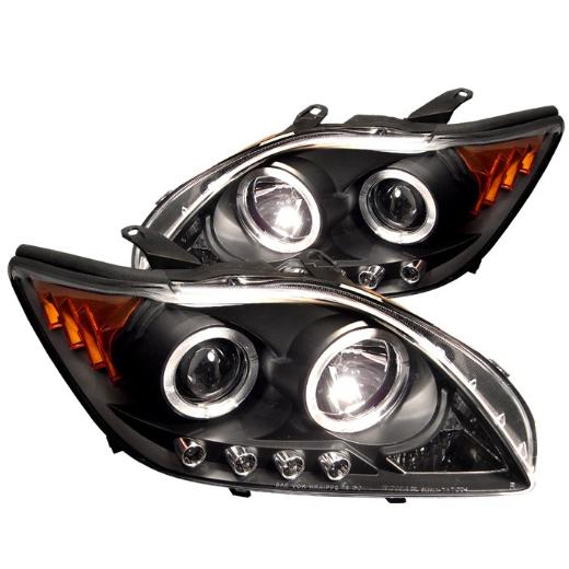 Spyder Halo LED Projector Headlights - Black