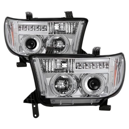 Spyder Halo Projector Headlights - Chrome