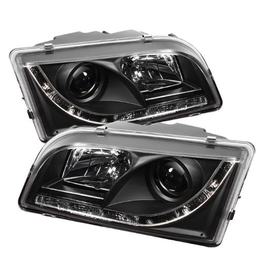 Spyder Auto LED Projector Headlights - Black