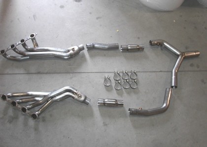 Stainless Works Headers With a 2 1/2