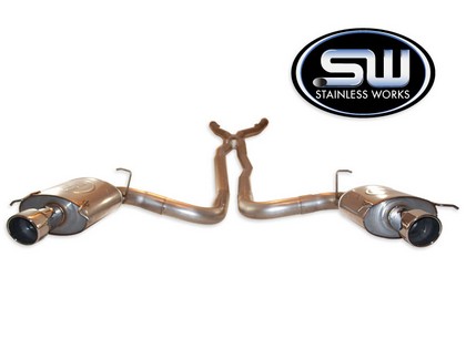 Stainless Works Exhaust System for use with Stainless Works headers.   3