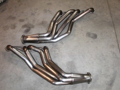 Stainless Works Headers 1 3/4, .065 wall thickness, cnc mandrel bent primary tubes.  CNC laser cut flanges, 3