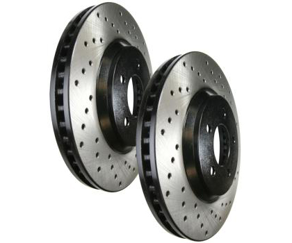 StopTech Sportstop Drilled Rotor - Front (L=Left, R=Right)
