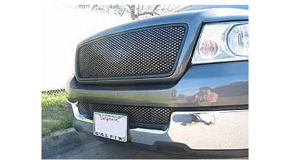 Street Scene Cut-Out Grilles, Main (Black Chrome)