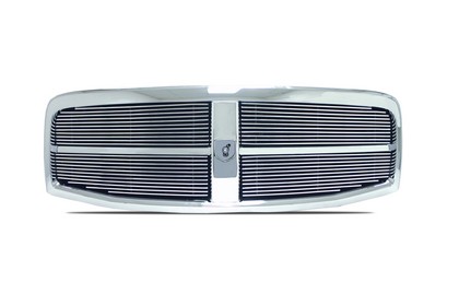 Street Scene Chrome Grille Shell OEM Type With 4mm Billet Grille Insert