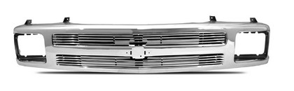 Street Scene Chrome Grille Shell With 4mm Billet Insert