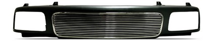 Street Scene Chrome Grille Shell (Only Center Chrome Molding) With 4mm Billet Insert