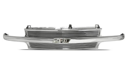 Street Scene Grille Shell Recessed For OE Logo & 8Mm Billet Grille Insert