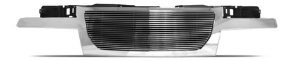 Street Scene Chrome Grille Shell With 4mm Billet Grille Insert