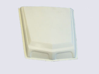 Street Scene Fiberglass Hood Scoop