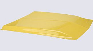 Street Scene Ss Square Style Fiberglass Hood Scoop