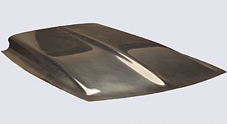 Street Scene Large Cowl Fiberglass Hood Scoop