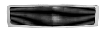 Street Scene Chrome Grille Shell, Full Open with a 4mm Billet Insert