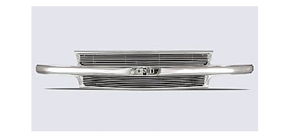 Street Scene Grille Shells, Plastic and Chrome w/Billet Insert