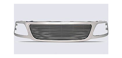 Street Scene Grille Shells, Plastic and Chrome w/Billet Insert