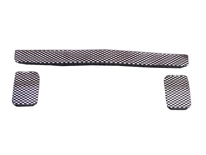 Street Scene Cut-Out Grilles, SSE Gen 1 Valance (Black Chrome)