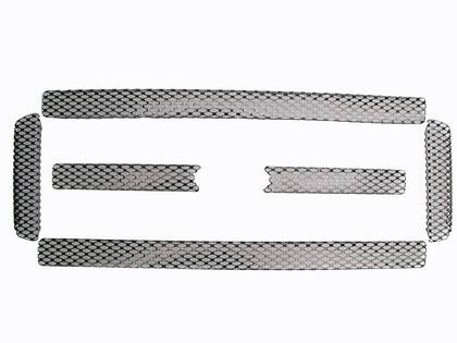 Street Scene Bolt-Over Grilles, Main (Black Chrome)