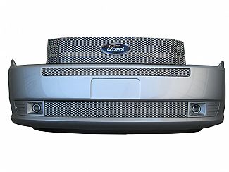 Street Scene Lower Bumper Grille, Black Chrome