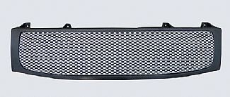 Street Scene Custom Grille Shell With Speed Grille Satin Aluminum