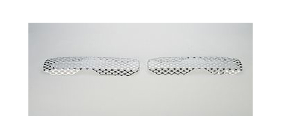 Street Scene Cut-Out Grilles, OEM Valance and Bumper (Chrome)