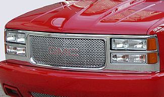 Street Scene Chrome Grille Shell With Chrome Speed Grille