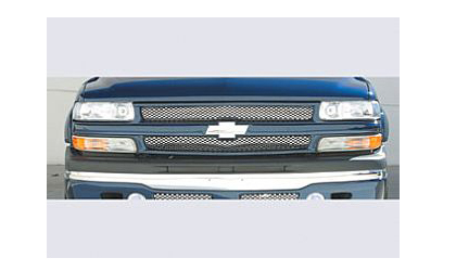 Street Scene Grille Shells, Main (Chrome)