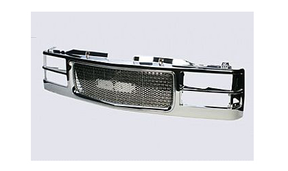 Street Scene Grille Shells, Plastic and Chrome w/Chrome Insert