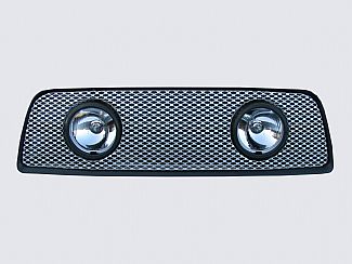 Street Scene Custom Grille Shell With Lights Chrome Grille