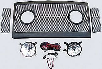 Street Scene Custom Grille Shell With Lights & Black Powder Coat