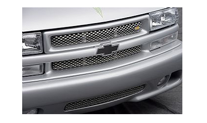 Street Scene Cut-Out Grilles, Main (Polished Stainless Steel)