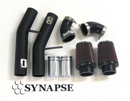 Synapse Cold Air Intake Kit without MAF Inserts (Powder Coated Black)