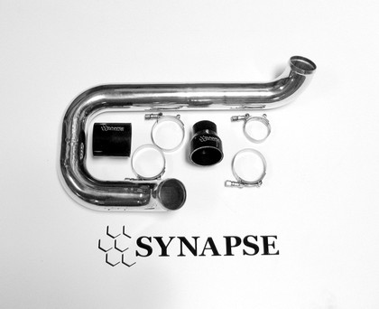 Synapse Lower Intercooler Pipe Kit (Polished Aluminum)