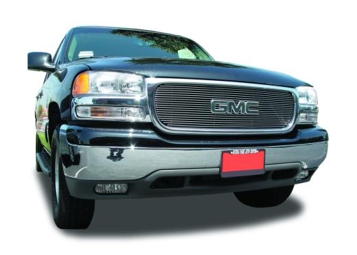 T-Rex Billet Grille Overlay/Bolt On With Logo Opening (20 Bars)