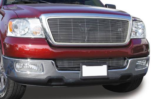 T-Rex Billet Grille Overlay/Bolt On & Insert With Honeycomb Style OE Grille (23 Bars)