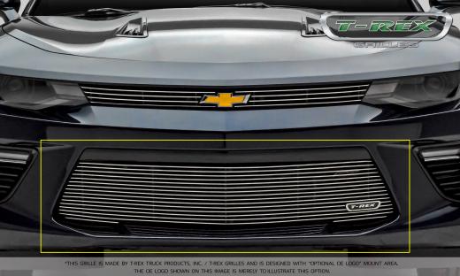 T-Rex Billet Series Bumper Grille - Polished, Aluminum