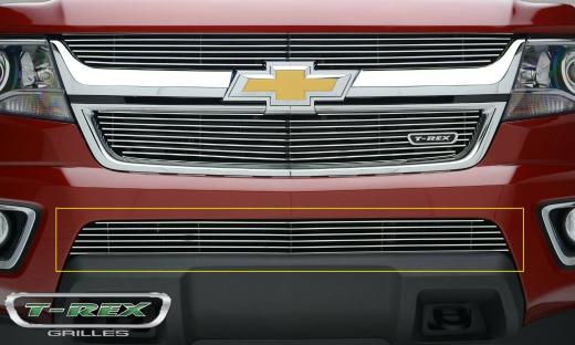 T-Rex Billet Series Bumper Grilles - Polished, Aluminum